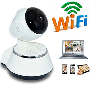 Установка, настройка беспроводной Wi-Fi камеры